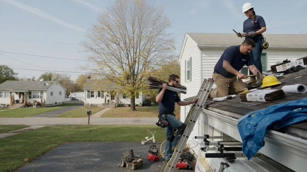 Local Roofing Contractors in Mason City, IL near me